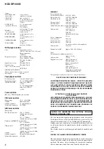 Предварительный просмотр 4 страницы Sony SS-CT270 Service Manual