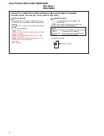 Предварительный просмотр 2 страницы Sony SS-CT52 Service Manual