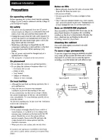 Preview for 31 page of Sony SS-CT560 Operating Instructions Manual