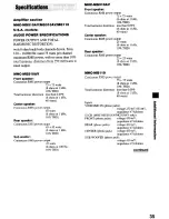 Preview for 35 page of Sony SS-CT560 Operating Instructions Manual