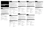 Preview for 2 page of Sony SS-DP1000DW Instruction Manual