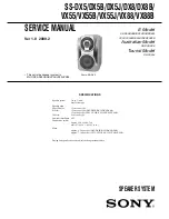 Preview for 1 page of Sony SS-DX5 Service Manual