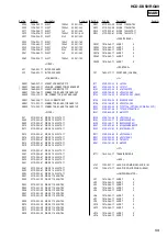 Предварительный просмотр 61 страницы Sony SS-DX50 Service Manual