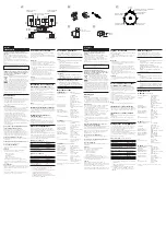 Предварительный просмотр 2 страницы Sony SS-FCR455H Operating Instructions