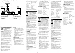 Preview for 2 page of Sony SS-K10ED Connection Manual