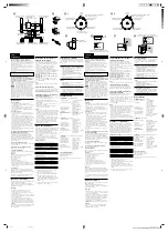 Preview for 2 page of Sony SS-SFCR600H Operating Instructions