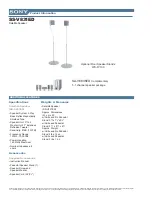 Preview for 2 page of Sony SS-V831ED Specifications