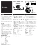 Preview for 2 page of Sony SS-X30ED User Manual