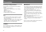 Preview for 4 page of Sony SS-X500A Operating Instructions Manual