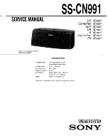 Предварительный просмотр 92 страницы Sony SS-XB800AV Service Manual