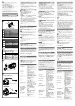 Preview for 2 page of Sony SSC-M183 - CCTV Camera Operating Instructions