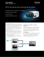 Preview for 1 page of Sony SSCFB530 Specification Sheet