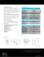 Preview for 2 page of Sony SSCFB560 Specification Sheet