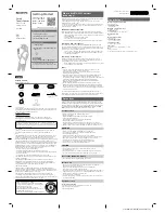 Sony SSE-TN1W Reference Manual предпросмотр