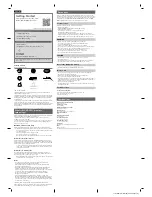 Preview for 2 page of Sony SSE-TN1W Reference Manual