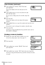 Preview for 22 page of Sony SSP-SS964 Operating Instructions Manual