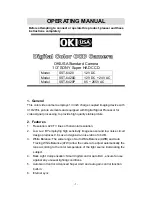 Preview for 1 page of Sony SST-6420 Operating Manual