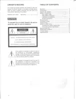 Предварительный просмотр 2 страницы Sony ST-JX410 - Fm/am Tuner Operating Instructions Manual