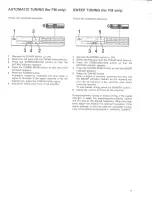 Предварительный просмотр 9 страницы Sony ST-JX410 - Fm/am Tuner Operating Instructions Manual