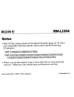 Preview for 89 page of Sony ST-RDB940 Operating Instructions Manual