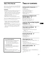 Preview for 3 page of Sony ST-RV55ES Operating Instructions Manual