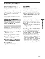 Preview for 33 page of Sony ST-RV55ES Operating Instructions Manual