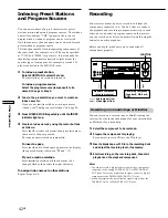 Preview for 42 page of Sony ST-RV55ES Operating Instructions Manual