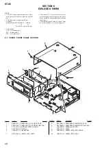 Предварительный просмотр 28 страницы Sony ST-S5 Service Manual