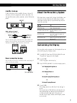 Предварительный просмотр 7 страницы Sony ST-SA50ES - Am/fm Tuner Operating Instructions Manual