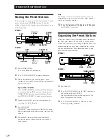 Предварительный просмотр 12 страницы Sony ST-SB920 Operating Instructions Manual