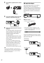 Предварительный просмотр 6 страницы Sony ST-SDB900 Operating Instructions Manual