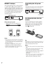 Предварительный просмотр 8 страницы Sony ST-SDB900 Operating Instructions Manual