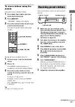 Предварительный просмотр 13 страницы Sony ST-SDB900 Operating Instructions Manual