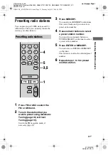 Предварительный просмотр 21 страницы Sony ST-SDE700 Operating Instructions Manual