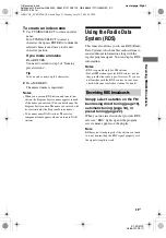 Предварительный просмотр 23 страницы Sony ST-SDE700 Operating Instructions Manual