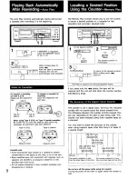 Preview for 8 page of Sony STEREO CASSETTE DECK TC-K620 Operating Instructions Manual