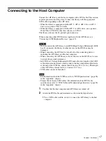 Preview for 17 page of Sony StorStation LIB-81 Operating Instructions Manual