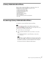 Preview for 67 page of Sony StorStation LIB-81 Operating Instructions Manual