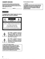 Preview for 2 page of Sony STR-AV1010 Operating Instructions Manual