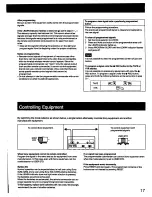 Preview for 17 page of Sony STR-AV1010 Operating Instructions Manual