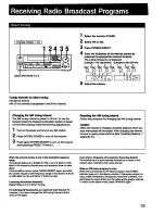 Preview for 19 page of Sony STR-AV1010 Operating Instructions Manual