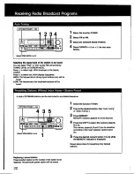 Preview for 20 page of Sony STR-AV1010 Operating Instructions Manual