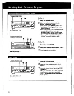 Preview for 22 page of Sony STR-AV1010 Operating Instructions Manual