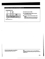 Preview for 23 page of Sony STR-AV1010 Operating Instructions Manual