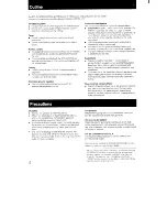 Предварительный просмотр 4 страницы Sony STR-AV1070X - Fm Stereo / Fm-am Receiver Operating Instructions Manual