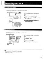 Preview for 23 page of Sony STR-AV500 Operating Instructions Manual