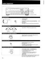 Preview for 12 page of Sony STR-AV720 Operating Instructions Manual