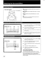 Preview for 22 page of Sony STR-AV770X - Fm Stereo/ Fm-am Receiver Operating Instructions Manual