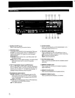 Предварительный просмотр 6 страницы Sony STR-AV850 Operating Instructions Manual