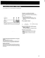 Предварительный просмотр 21 страницы Sony STR-AV850 Operating Instructions Manual